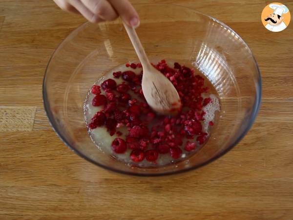 Champagnersuppe mit Himbeeren - Zubereitung Schritt 1