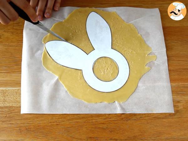 Kaninchenkuchen mit Ostereiern - Zubereitung Schritt 4