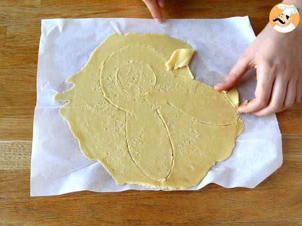 Kaninchenkuchen mit Ostereiern - Zubereitung Schritt 5
