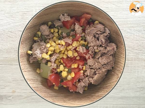 Kartoffel-Thunfisch-Tomatensalat - Zubereitung Schritt 2