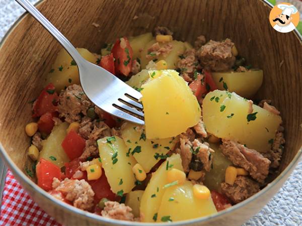 Kartoffel-Thunfisch-Tomatensalat - Zubereitung Schritt 3