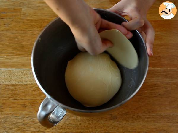 Geflochtene Brioches mit 8 Strängen - Zubereitung Schritt 4