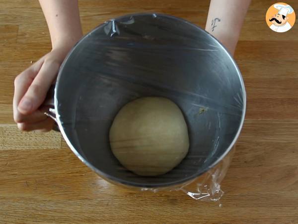 Geflochtene Brioches mit 8 Strängen - Zubereitung Schritt 5