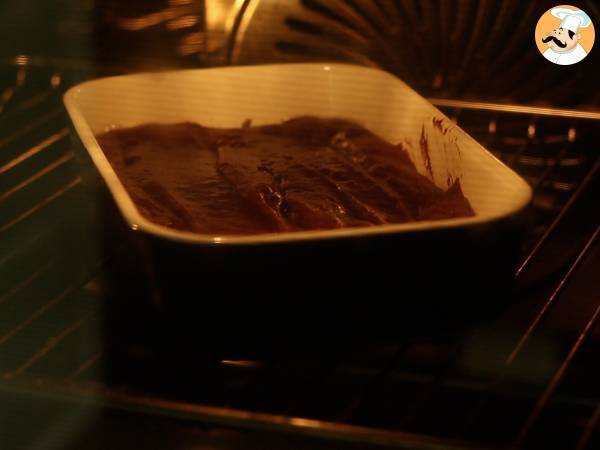 Ostergläser mit Brownie und Schlagsahne - Zubereitung Schritt 2