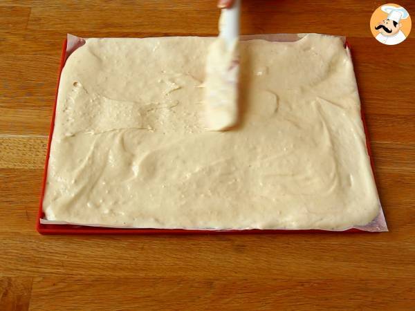 Kokos-Passionsfrucht-Rolle, perfekt als Weihnachtsstollen - Zubereitung Schritt 2