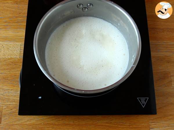 Vanille-Panna-Cotta mit Feigensauce - Zubereitung Schritt 2