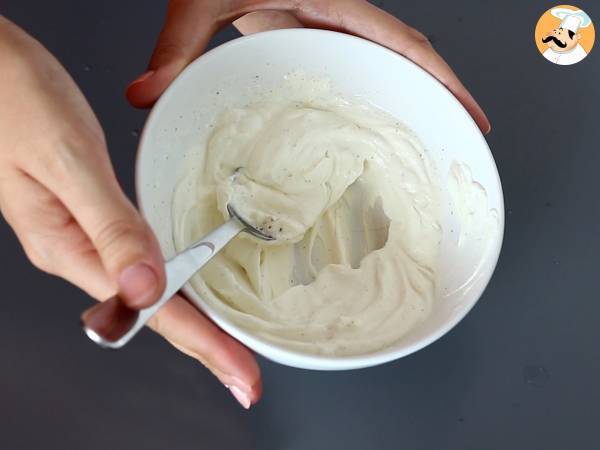 Blätterteigflocken mit Lachs und Frischkäse, perfekt zum Aufpicken beim Aperitif - Zubereitung Schritt 1