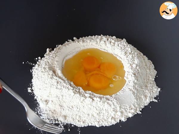 Wie man Eiernudeln für Lasagne zubereitet - Zubereitung Schritt 2