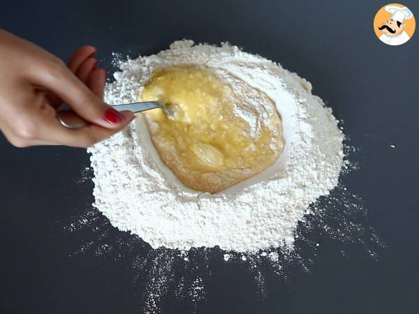 Hausgemachte Eierpappardelle: Das Rezept wird Schritt für Schritt erklärt - Zubereitung Schritt 2