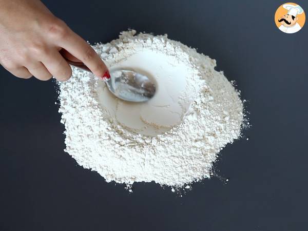 Selbstgemachte Schmetterlinge - Zubereitung Schritt 1