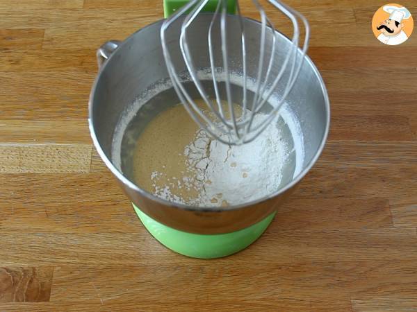 Halloween-Gugelhupf, der leckere Schokoladen-Gugelhupf - Zubereitung Schritt 2