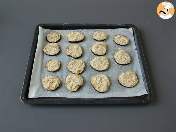 Schnell gebackene Auberginen, eine schmackhafte und leichte Beilage - Zubereitung Schritt 5