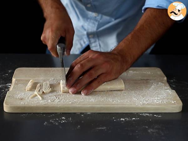 Tagliolini, die Schritt-für-Schritt-Anleitung für die Zubereitung zu Hause - Zubereitung Schritt 5