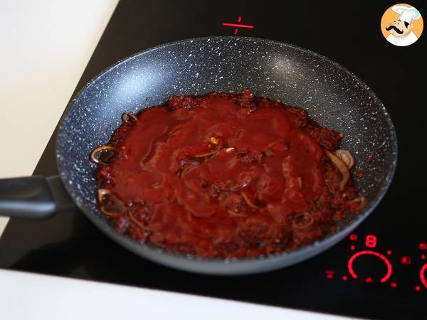 Nudeln mit 'Nduja, ein einfaches kalabrisches Nudelgericht - Zubereitung Schritt 4