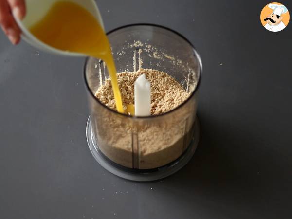 Törtchen aus Schokolade und Nougat. Einfaches Rezept - Zubereitung Schritt 1