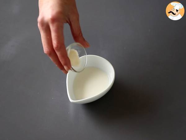 Törtchen aus Schokolade und Nougat. Einfaches Rezept - Zubereitung Schritt 3