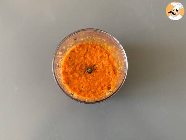 Nudeln mit Paprika und Philadelphia - Zubereitung Schritt 5