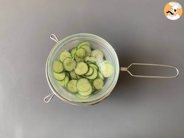 Süß-saure Gurken: eine schnelle und schmackhafte Beilage für den Sommer! - Zubereitung Schritt 3
