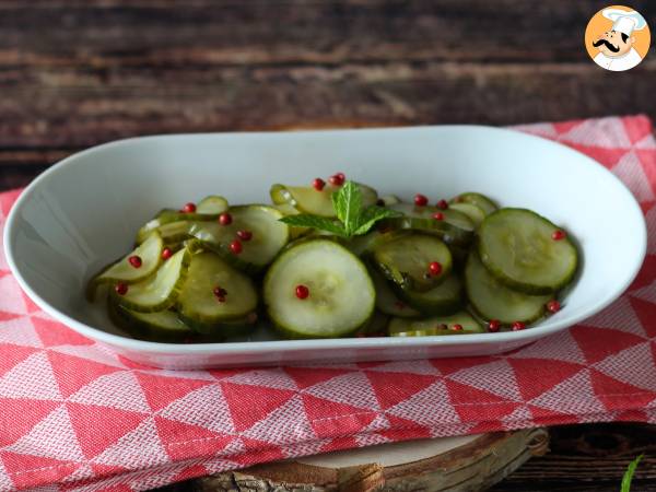 Süß-saure Gurken: eine schnelle und schmackhafte Beilage für den Sommer! - Zubereitung Schritt 8