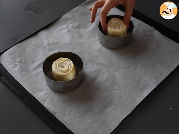 New York Roll salzig einfach mit Pesto und Frischkäse mit 4 Zutaten - Zubereitung Schritt 4