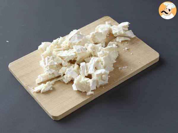 Cake mit Speck, Ziegenkäse und Walnüssen - Zubereitung Schritt 2