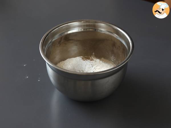 Cake mit Speck, Ziegenkäse und Walnüssen - Zubereitung Schritt 3