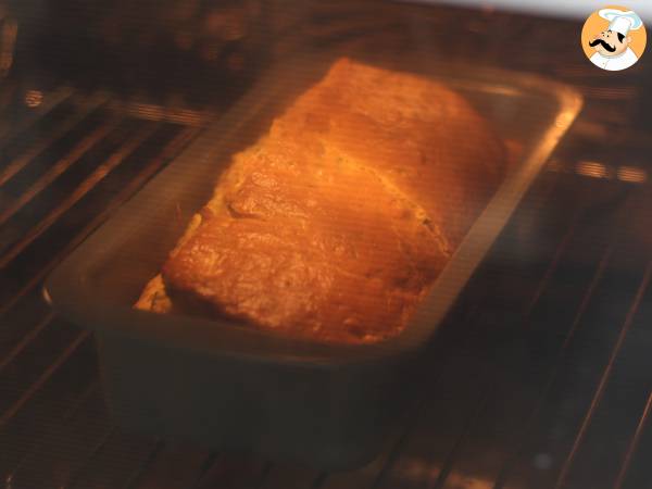 Cake mit Räucherlachs, Zitrone und Schnittlauch - Zubereitung Schritt 6