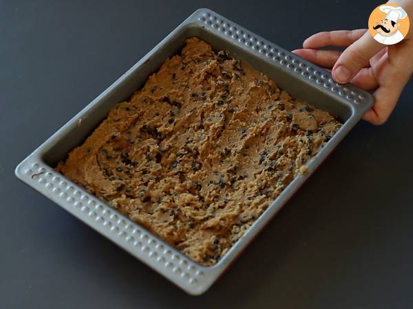 Brookies, die perfekte Kombination aus Brownies und Cookies - Zubereitung Schritt 6