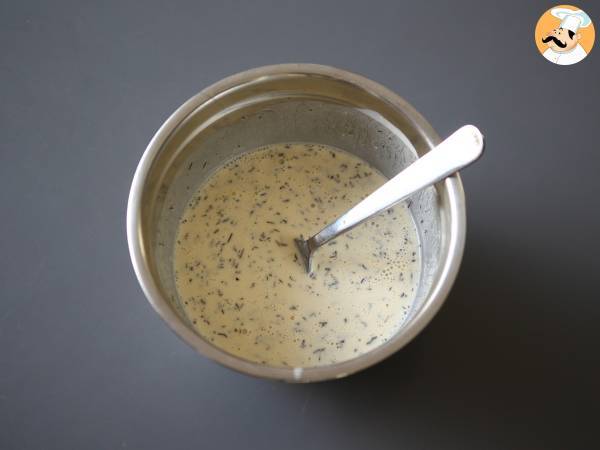 Kürbisquiche, für eine einfache und effektive Mahlzeit - Zubereitung Schritt 3