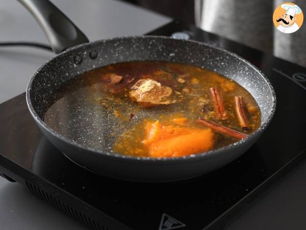 Selbstgemachter Kürbissirup, perfekt für Ihre Herbst-/Wintergetränke - Zubereitung Schritt 4