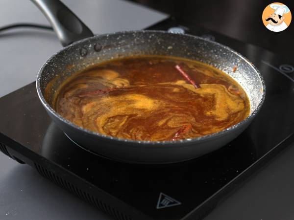 Selbstgemachter Kürbissirup, perfekt für Ihre Herbst-/Wintergetränke - Zubereitung Schritt 5