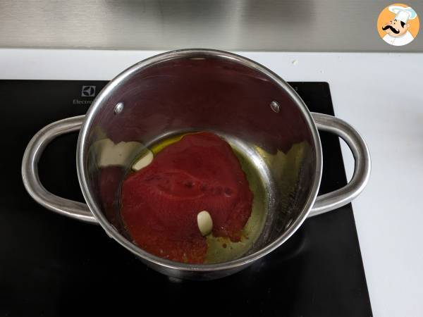 Pasta e fagioli, das schnelle und cremige Rezept - Zubereitung Schritt 1