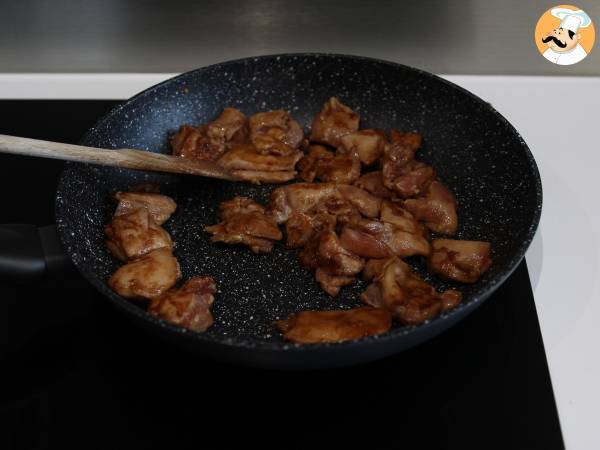 Teriyaki-Hühnchen, die süße, salzige japanische Topping-Sauce, die Sie lieben werden! - Zubereitung Schritt 8