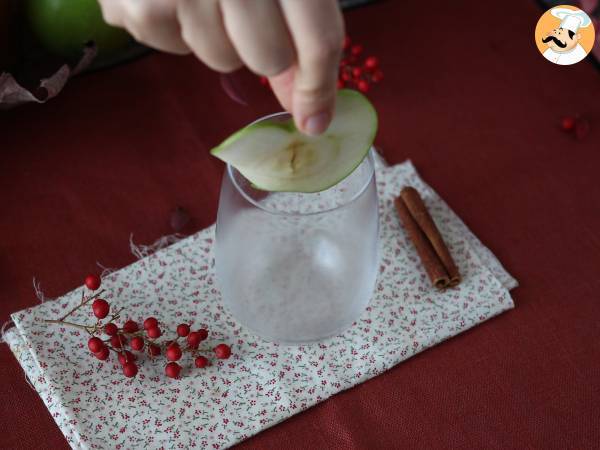 Pumpkin Spritz, der würzige Cocktail mit Kürbissirup! - Zubereitung Schritt 2