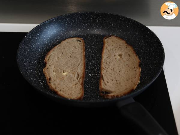 Amerikanisches Grilled-Cheese-Sandwich: Huhn, Avocado, Speck - Zubereitung Schritt 9