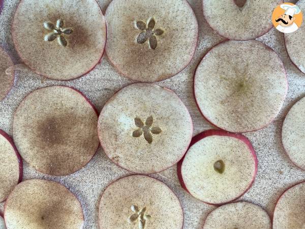 Apfelchips mit Zimt im Air Fryer - Zubereitung Schritt 2