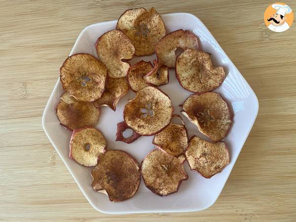 Apfelchips mit Zimt im Air Fryer - Zubereitung Schritt 6