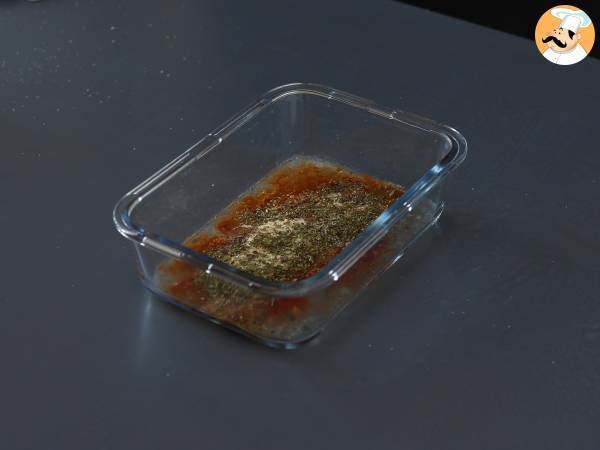 Hühnerkeulen auf mexikanische Art mit einer köstlichen Marinade - Zubereitung Schritt 1