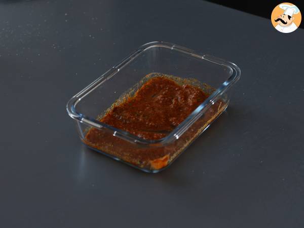 Hühnerkeulen auf mexikanische Art mit einer köstlichen Marinade - Zubereitung Schritt 2