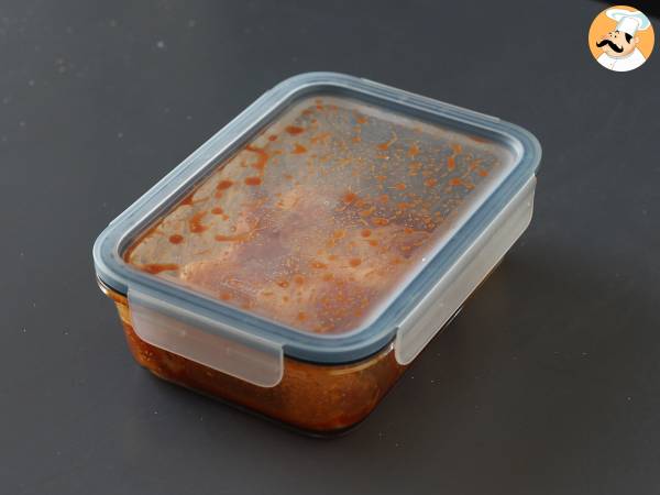 Hühnerkeulen mit einer Marinade nach japanischer Art - Zubereitung Schritt 4