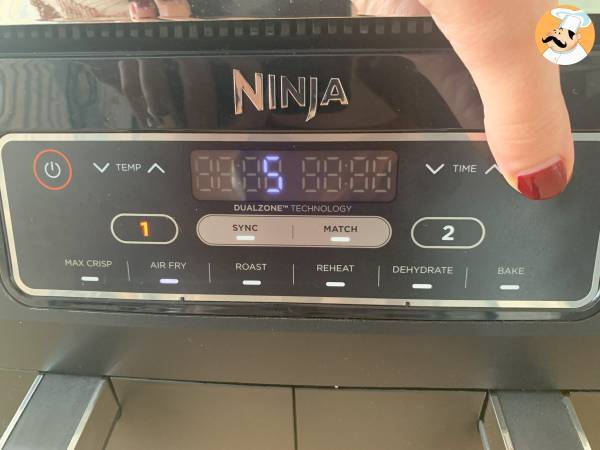 Gekochte Eier im Air Fryer - Zubereitung Schritt 2