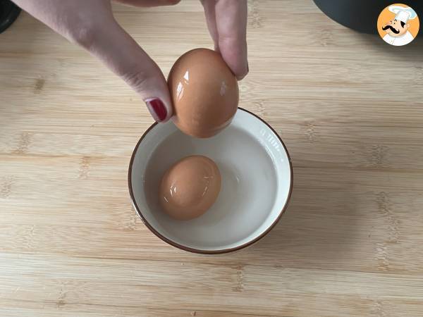 Gekochte Eier im Air Fryer - Zubereitung Schritt 3