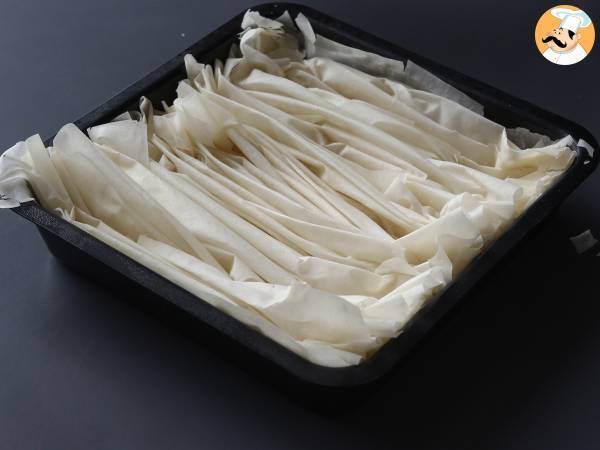 Gesalzener Crinkle Cake mit Ziegenkäse und Honig - Zubereitung Schritt 2