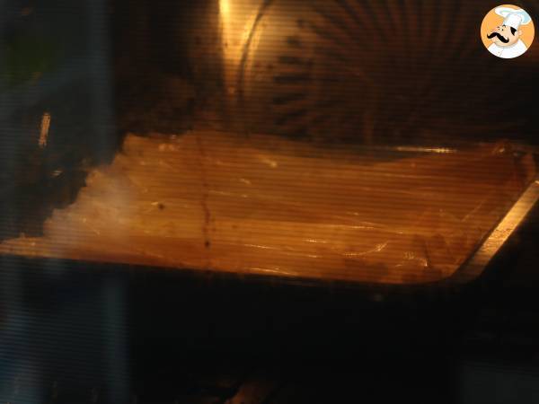 Gesalzener Crinkle Cake mit Ziegenkäse und Honig - Zubereitung Schritt 5