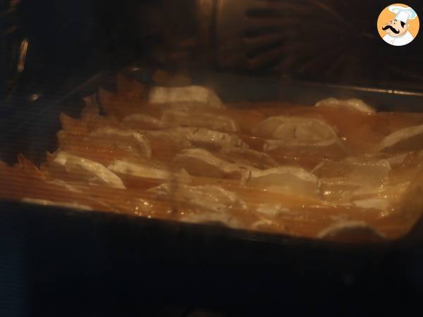 Gesalzener Crinkle Cake mit Ziegenkäse und Honig - Zubereitung Schritt 8