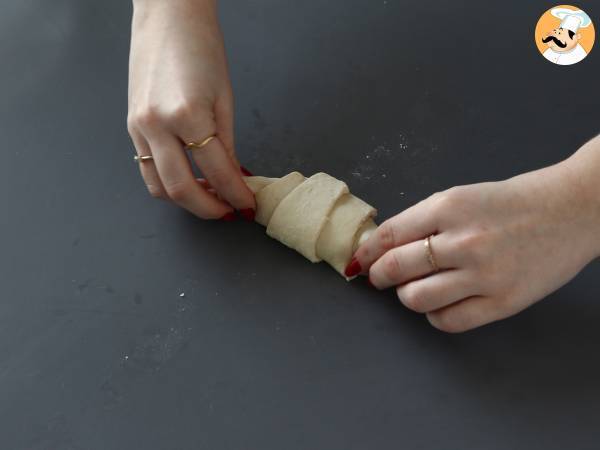 Superleckere und supereinfache Crookies. Die perfekte Kombination aus Croissant und Cookie! - Zubereitung Schritt 6