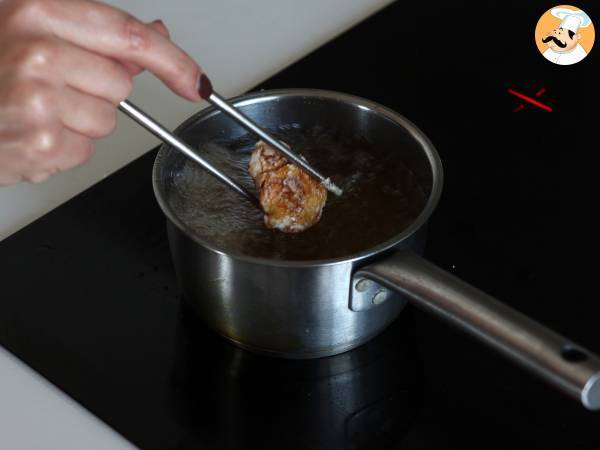 Gebratenes Huhn auf koreanische Art, super knusprig! - Zubereitung Schritt 5