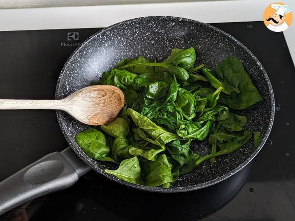 Wie man frischen Spinat kocht - Zubereitung Schritt 4
