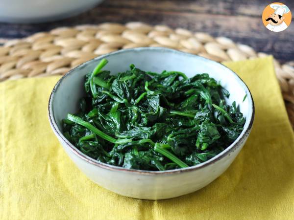 Wie man frischen Spinat kocht - Zubereitung Schritt 5