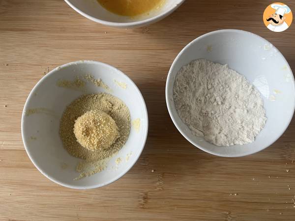 Im Air Fryer panierte Babybels - Zubereitung Schritt 2